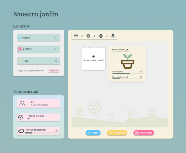 Jardín Compartido Preview Screenshot